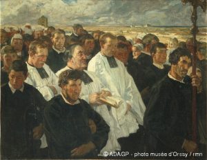Procession à Penmarc’h - 1900 Huile sur toile, 134x175 Paris, musée d’Orsay